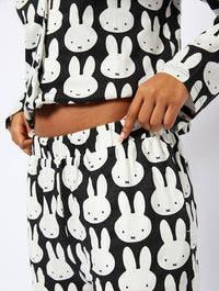 Miffy x Skinndyip Pyjama Set in Black Lingerie & Nightwear Skinnydip London