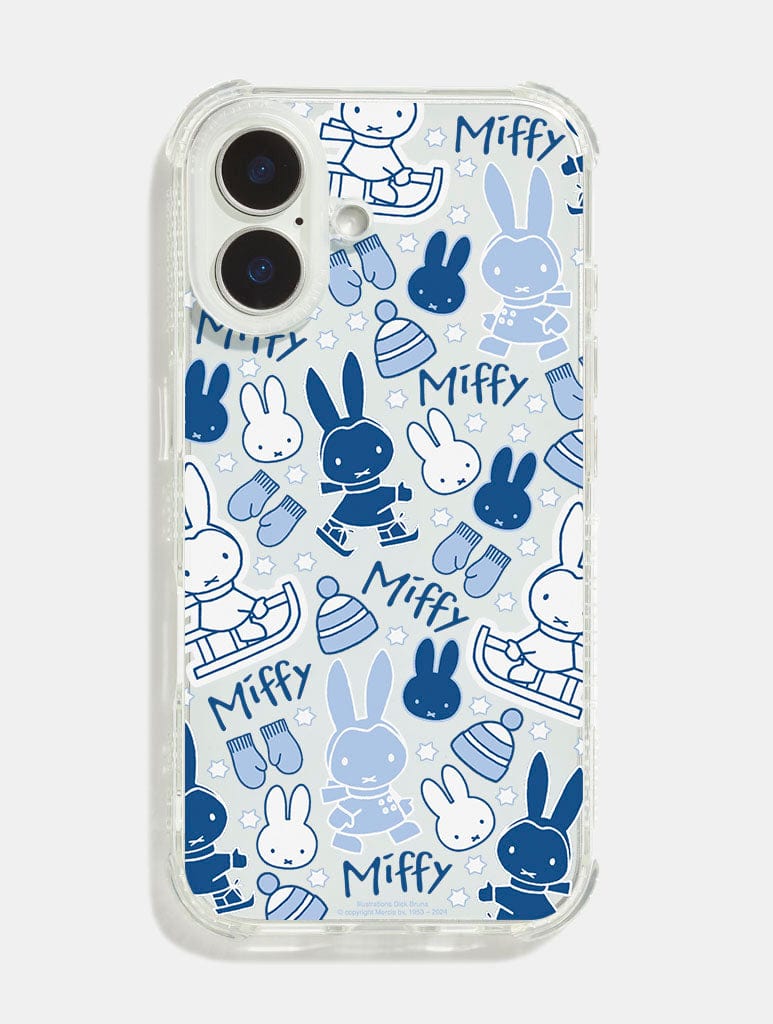 Miffy x Skinnydip Blue Ski Shock iPhone Case Phone Cases Skinnydip London