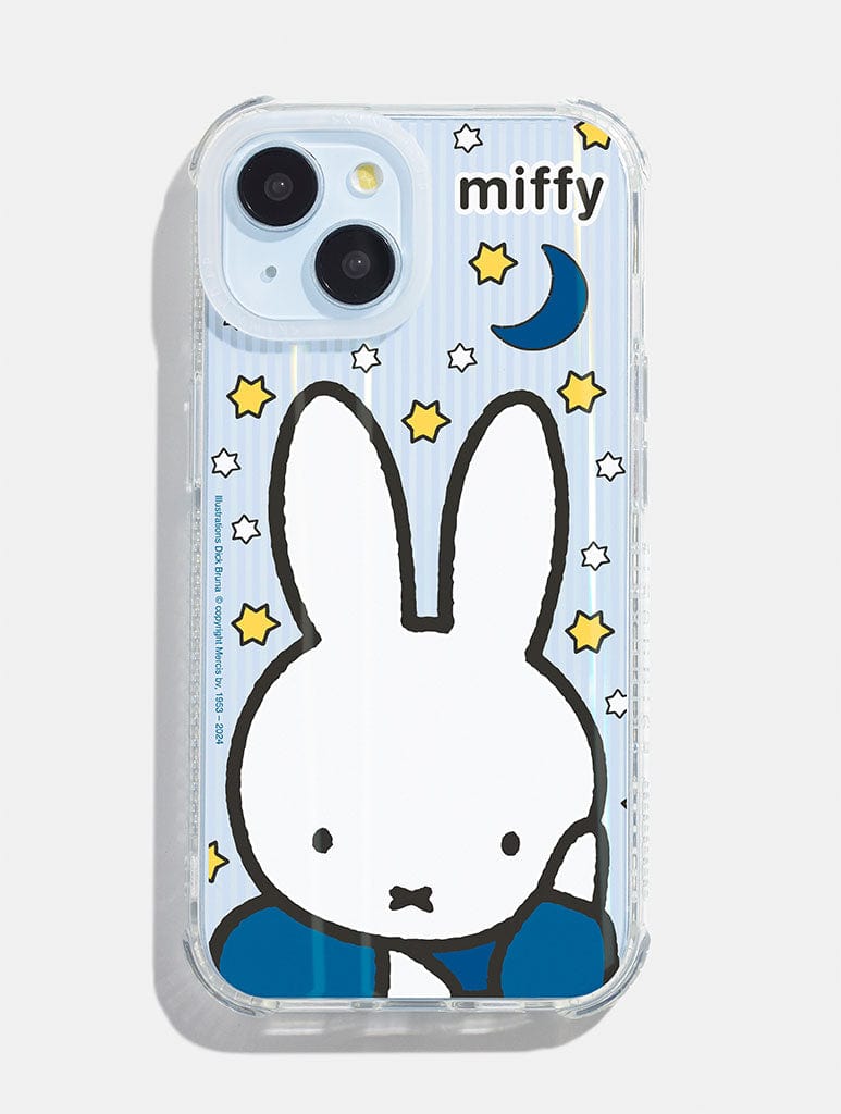 Miffy x Skinnydip Blue Starry Shock iPhone Case Phone Cases Skinnydip London