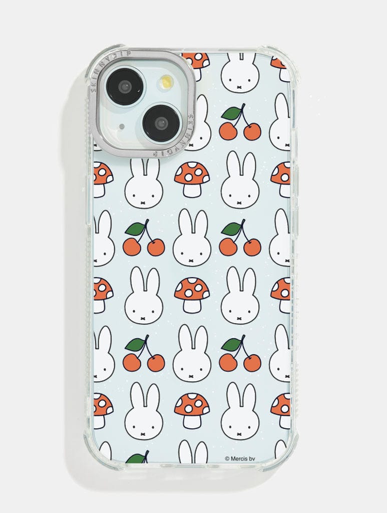 Miffy x Skinnydip Cherry And Mushroom Shock iPhone Case Phone Cases Skinnydip London