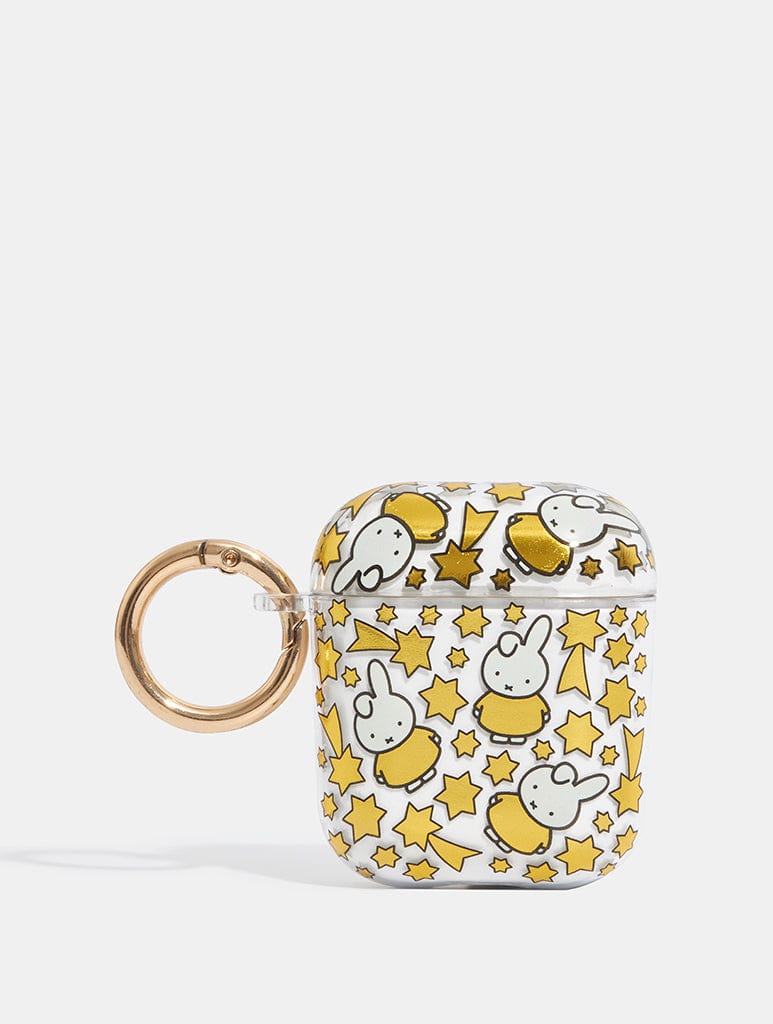 Miffy x Skinnydip Gold Celestial AirPods Case AirPods Cases Skinnydip London