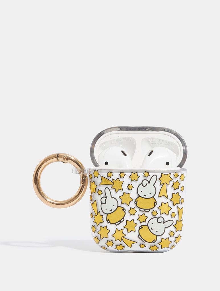 Miffy x Skinnydip Gold Celestial AirPods Case AirPods Cases Skinnydip London