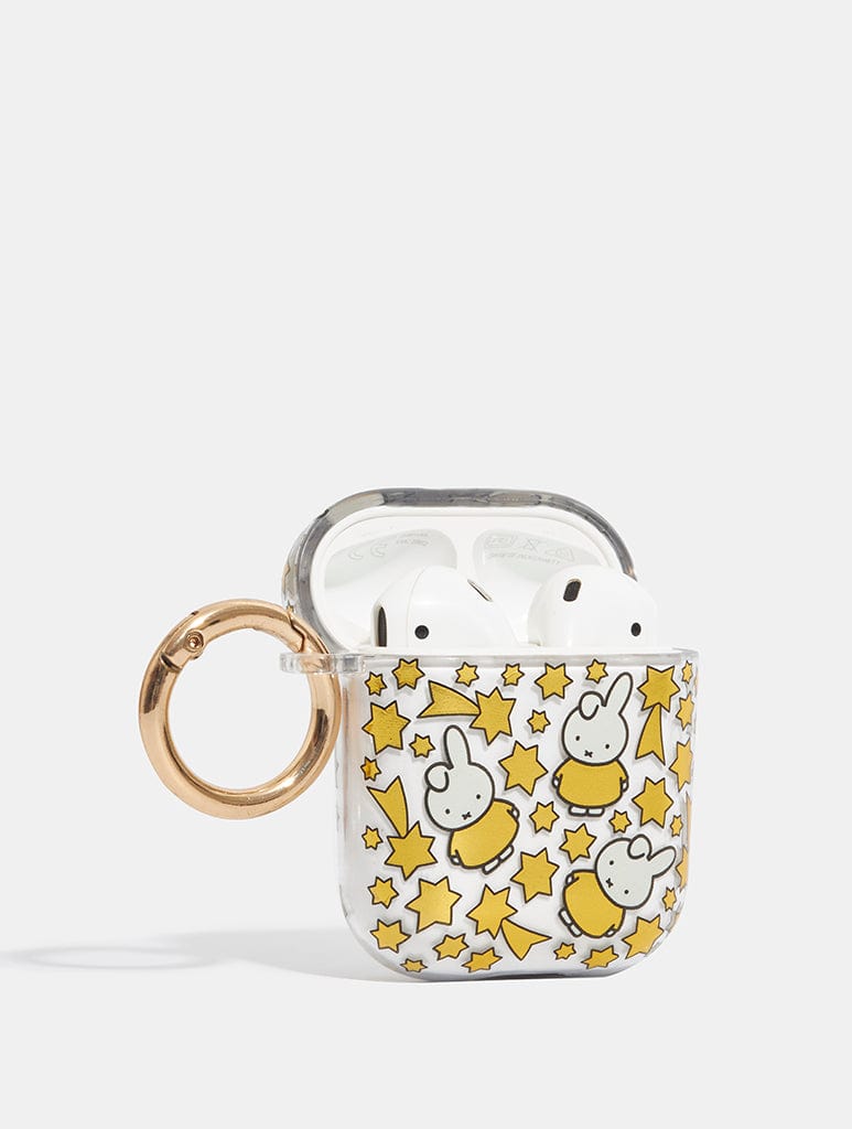 Miffy x Skinnydip Gold Celestial AirPods Case AirPods Cases Skinnydip London