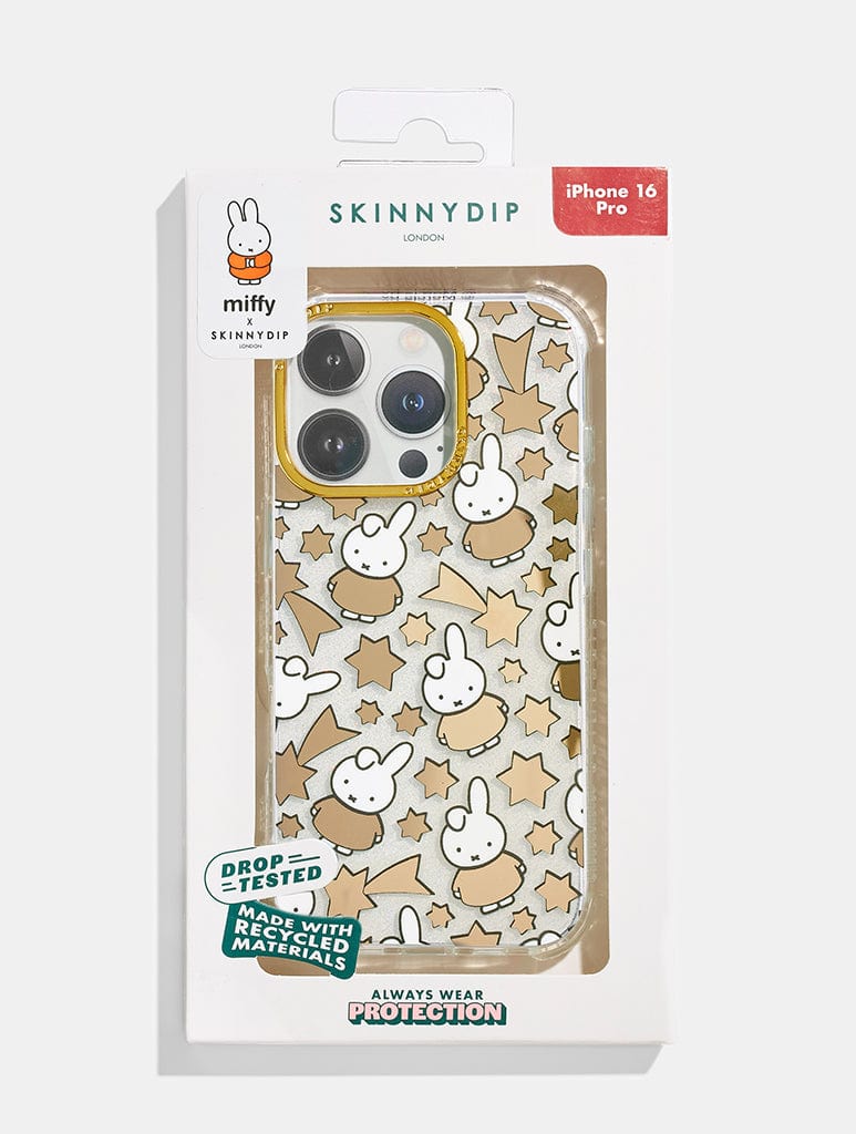 Miffy x Skinnydip Gold Celestial Case Phone Cases Skinnydip London