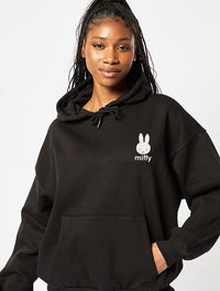 Miffy x Skinnydip Hoodie In Black Hoodies & Sweatshirts Skinnydip London