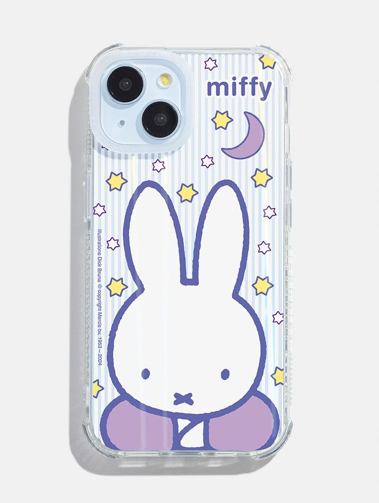 Miffy x Skinnydip Purple Starry Shock iPhone Case Phone Cases Skinnydip London