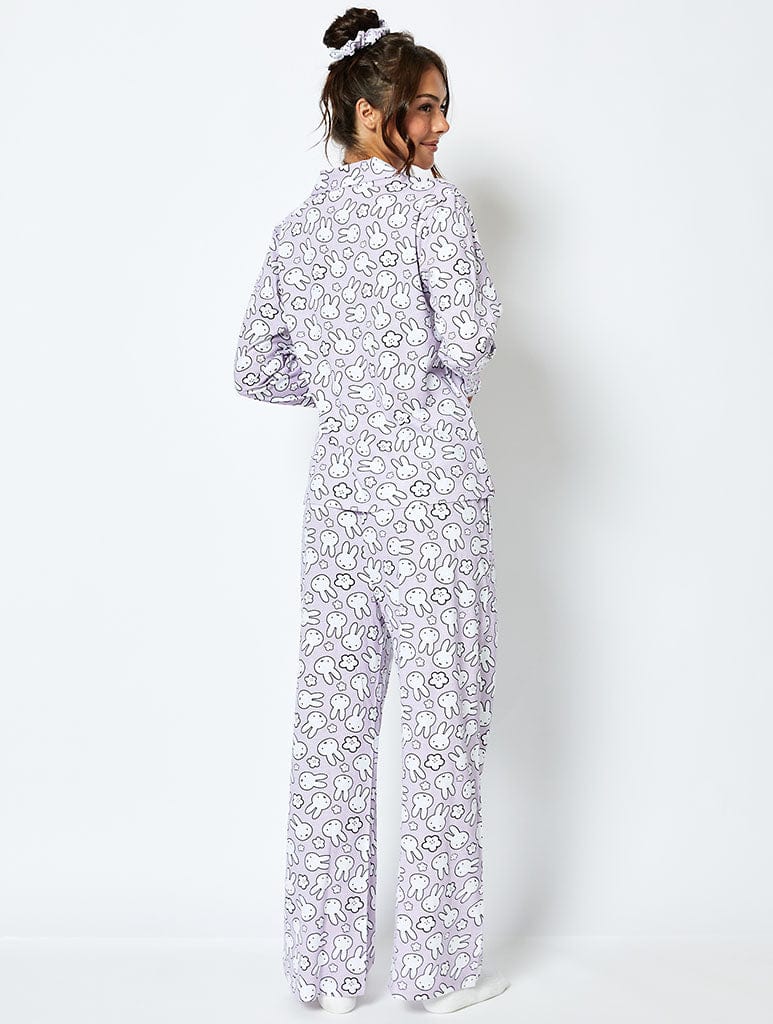 Miffy x Skinnydip Pyjama Set in Lilac Lingerie & Nightwear Skinnydip London