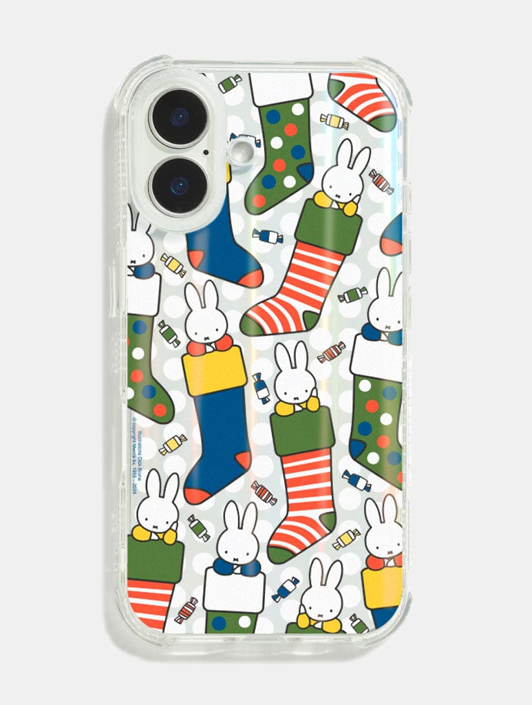 Miffy x Skinnydip Stocking Shock iPhone Case Phone Cases Skinnydip London