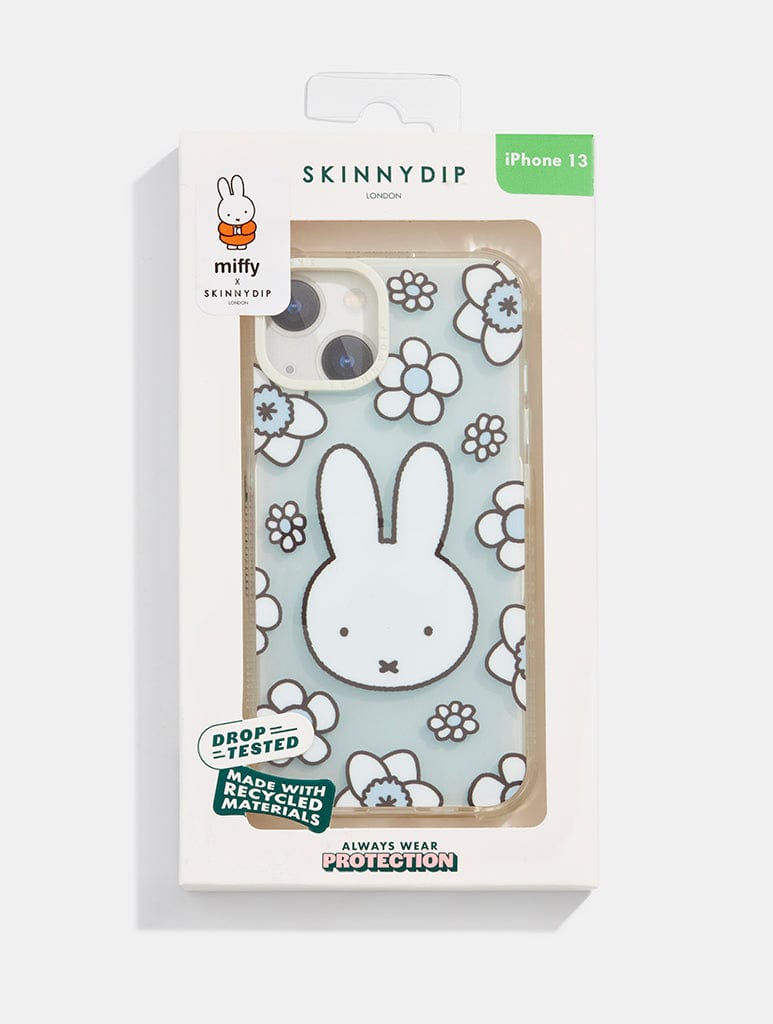 Miffy x Skinnydip Tinted Floral Case Phone Cases Skinnydip London