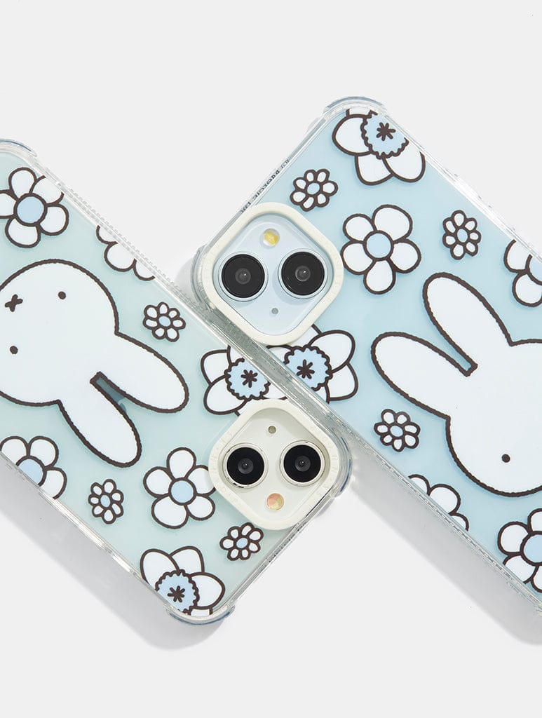 Miffy x Skinnydip Tinted Floral Case Phone Cases Skinnydip London