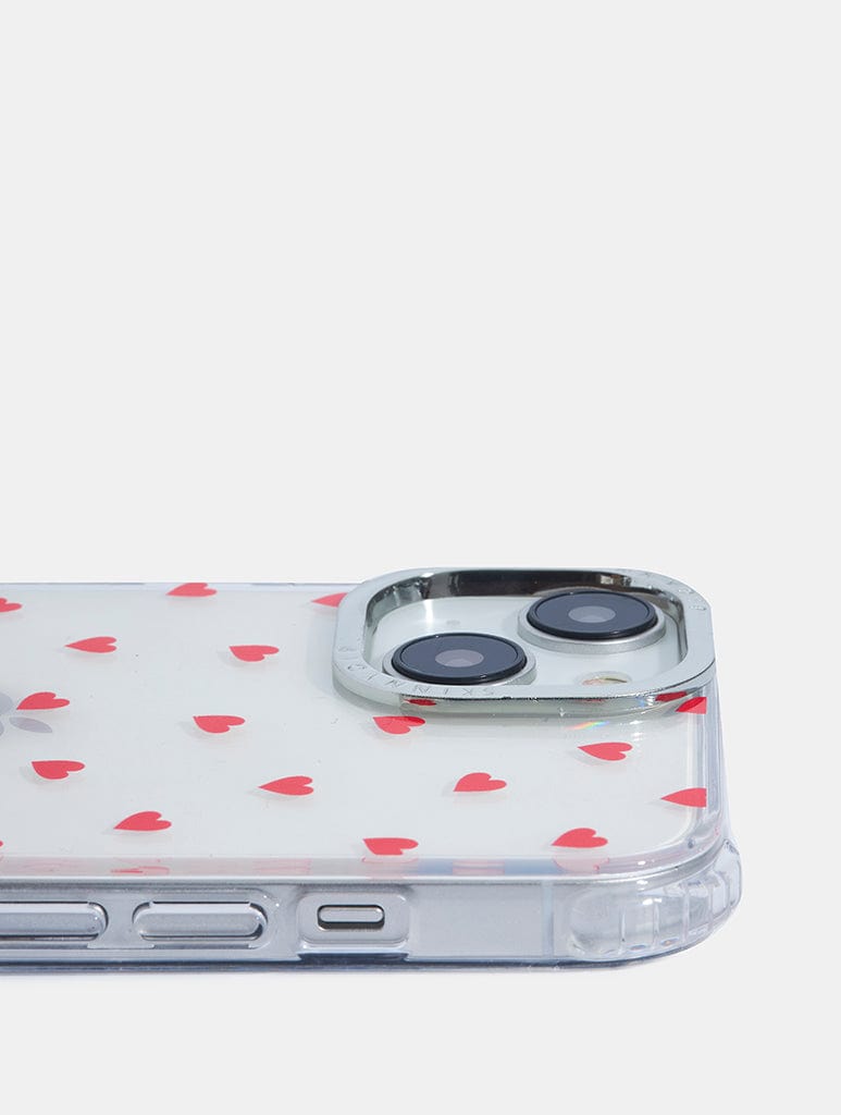 Mini Ditsy Hearts Shock iPhone Case Phone Cases Skinnydip London