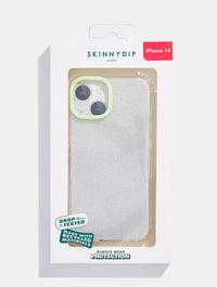 Minimal Glitter Ecru Shock iPhone Case Phone Cases Skinnydip London