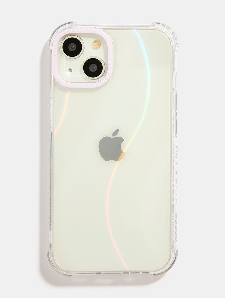 Minimal Holo Wave Shock iPhone Case Phone Cases Skinnydip London