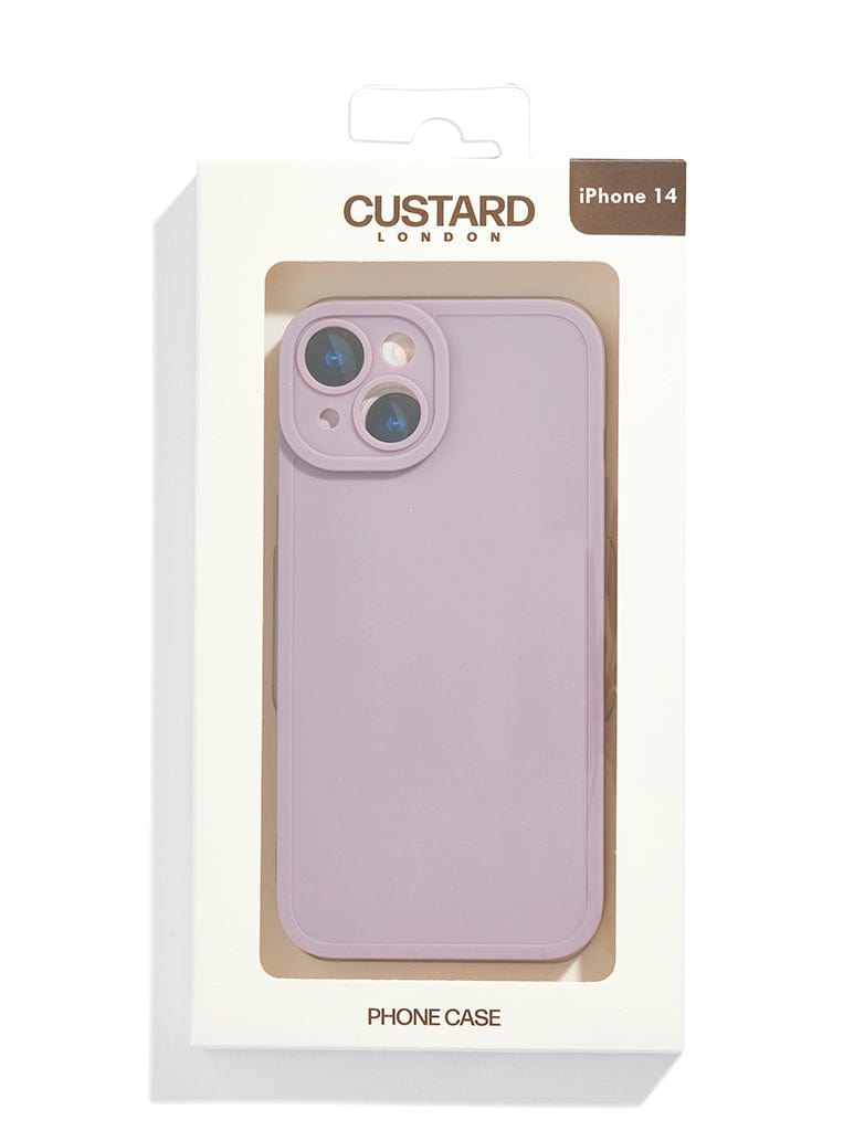 Minimal Lilac Full Coverage Case Phone Cases Custard London