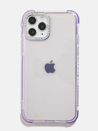 Minimal Lilac Shock iPhone Case Phone Cases Skinnydip London