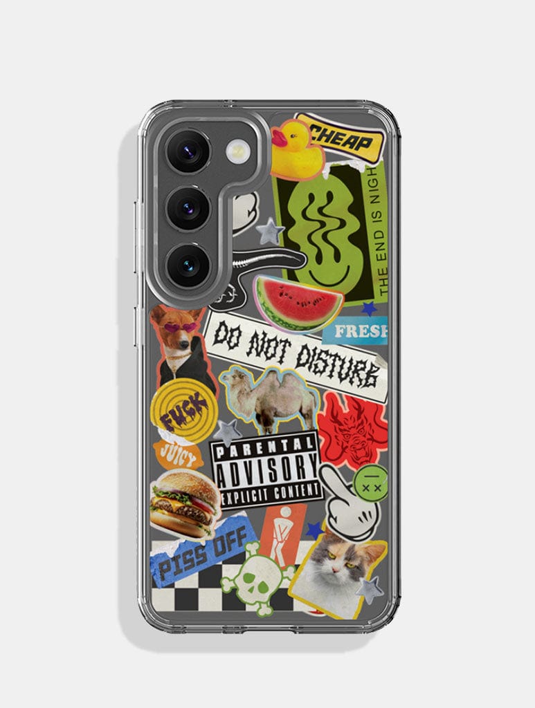 Mixed Sticker Case Phone Cases Skinnydip London