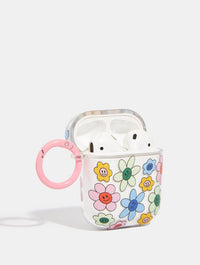 Moody Flowers AirPods Case Skinnydip London