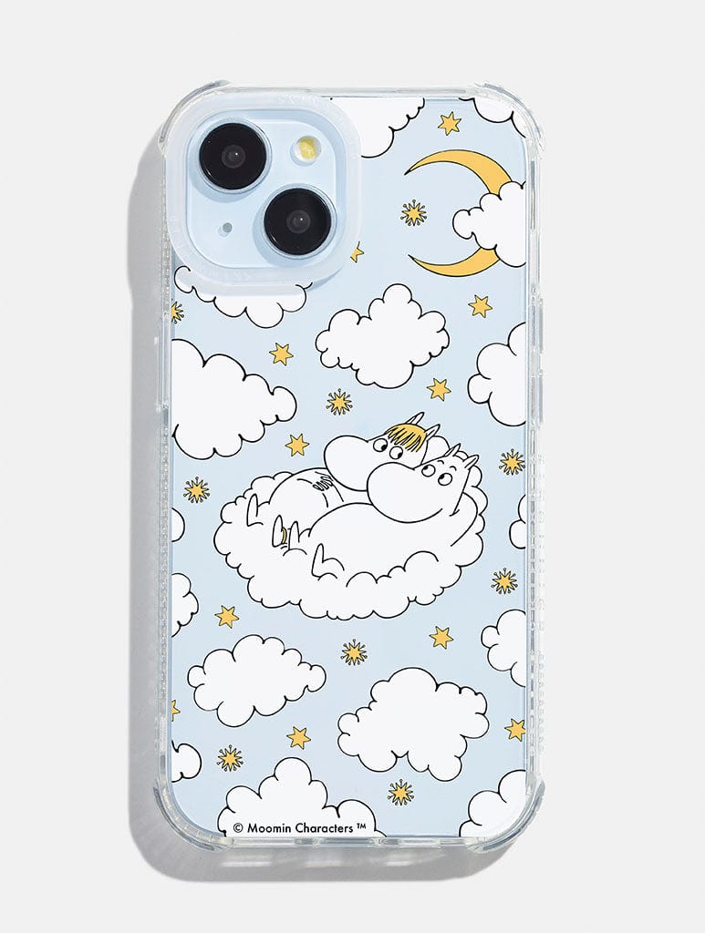 Moomin x Skinnydip Starry Clouds Shock iPhone Case Phone Cases Skinnydip London