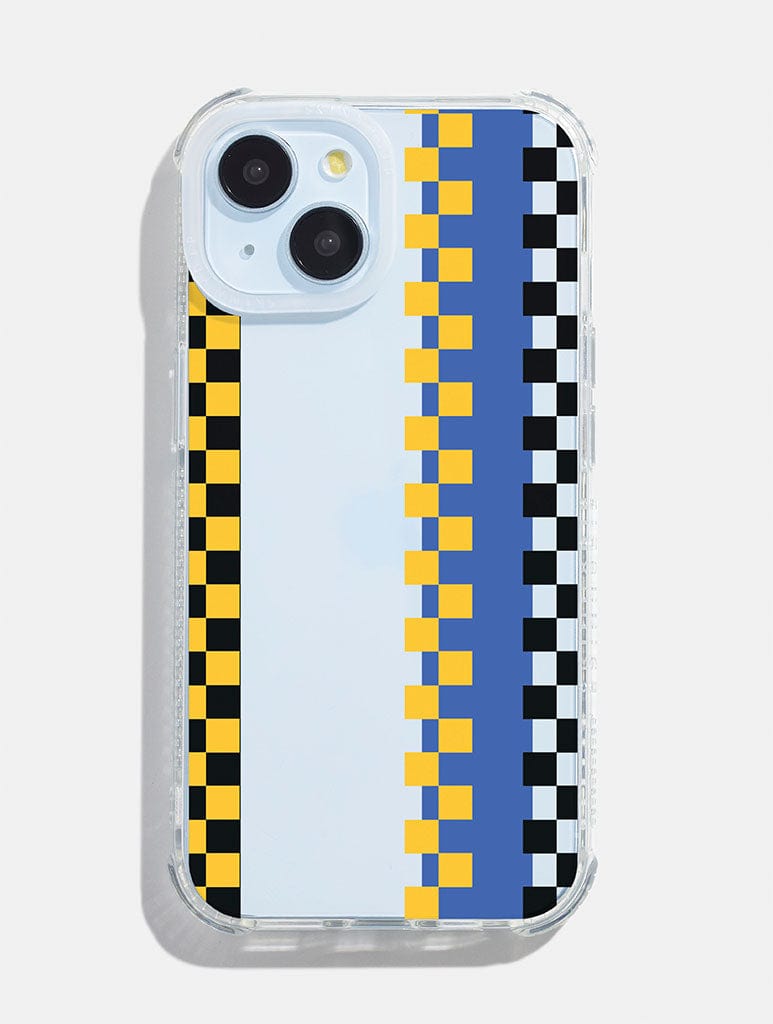 Multi Colour Check Shock iPhone Case Phone Cases Skinnydip London