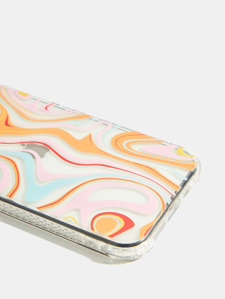 Multi Coloured Swirl Shock iPhone Case