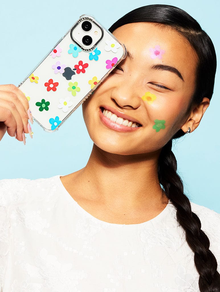 Multi Floral Shock iPhone Case Phone Cases Skinnydip London