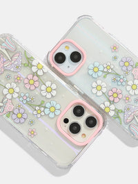 Mushroom Meadow Shock iPhone Case Phone Cases Skinnydip London