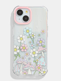 Mushroom Meadow Shock iPhone Case Phone Cases Skinnydip London