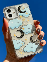 Nails Bab x Skinnydip Moon & Clouds Shock iPhone Case Phone Cases Skinnydip London