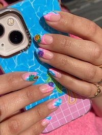 Nails Bab x Skinnydip Poolside Shock iPhone Case Phone Cases Skinnydip London