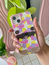 Naomi Anderson-Subryan x Skinnydip Spring Flowers Shock iPhone Case Phone Cases Skinnydip London