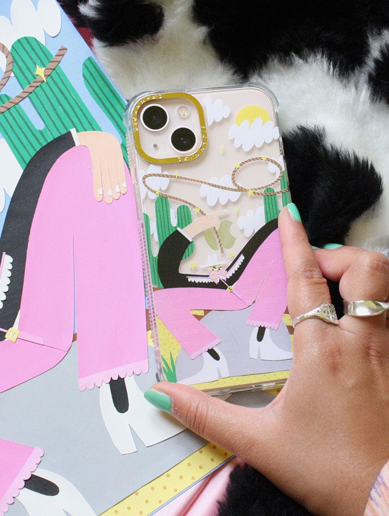 Naomi Anderson-Subryan x Skinnydip Yeehaw Shock iPhone Case Phone Cases Skinnydip London