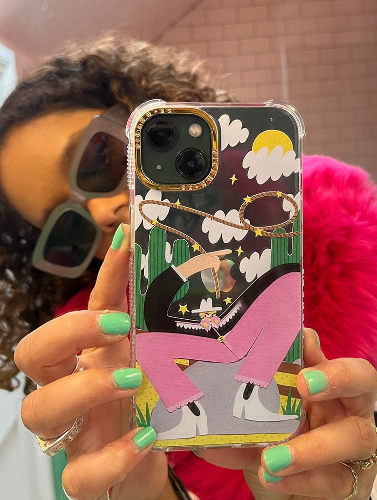 Naomi Anderson-Subryan x Skinnydip Yeehaw Shock iPhone Case Phone Cases Skinnydip London