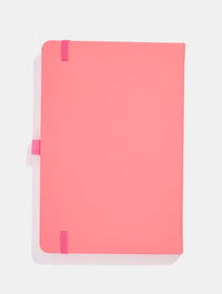 Neon Pink A5 Notebook Home Accessories Notes London