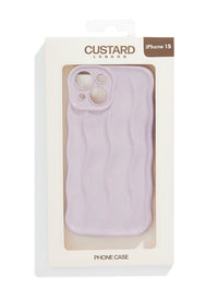 Pale Pink Wave Bubble iPhone Case Phone Cases Custard London