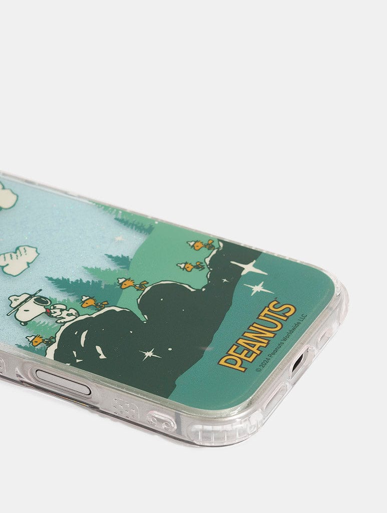 Peanuts x Skinnydip Happy Camper Snoopy Shock iPhone Case Phone Cases Skinnydip London