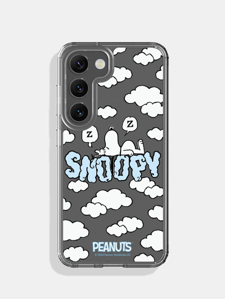 Peanuts x Skinnydip Snoopy Clouds Repeat Android Case Phone Cases Skinnydip London