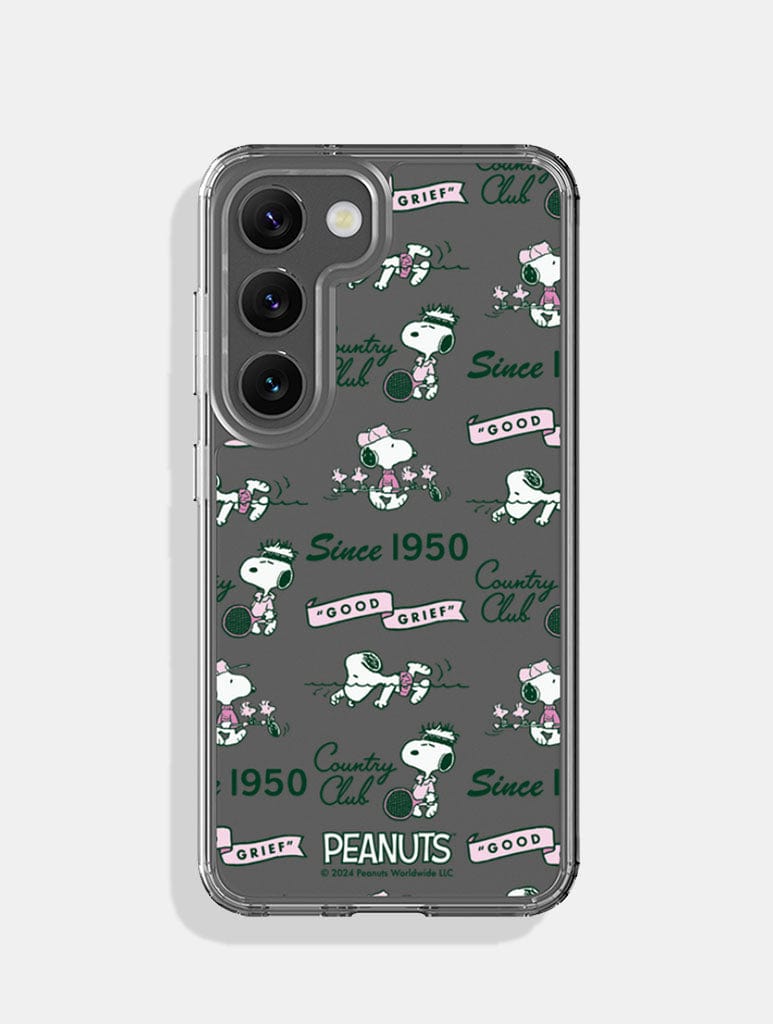 Peanuts x Skinnydip Snoopy Country Club Android Case Phone Cases Skinnydip London