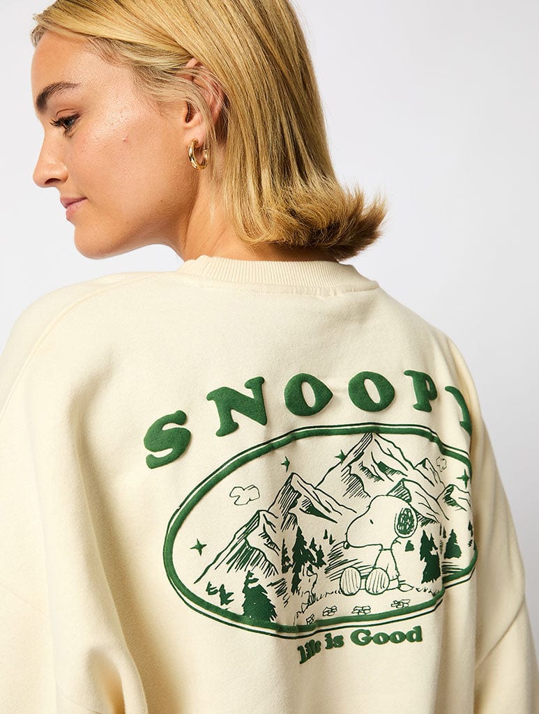 Peanuts x Skinnydip Snoopy Landscape Sweatshirt Hoodies & Sweatshirts Skinnydip London