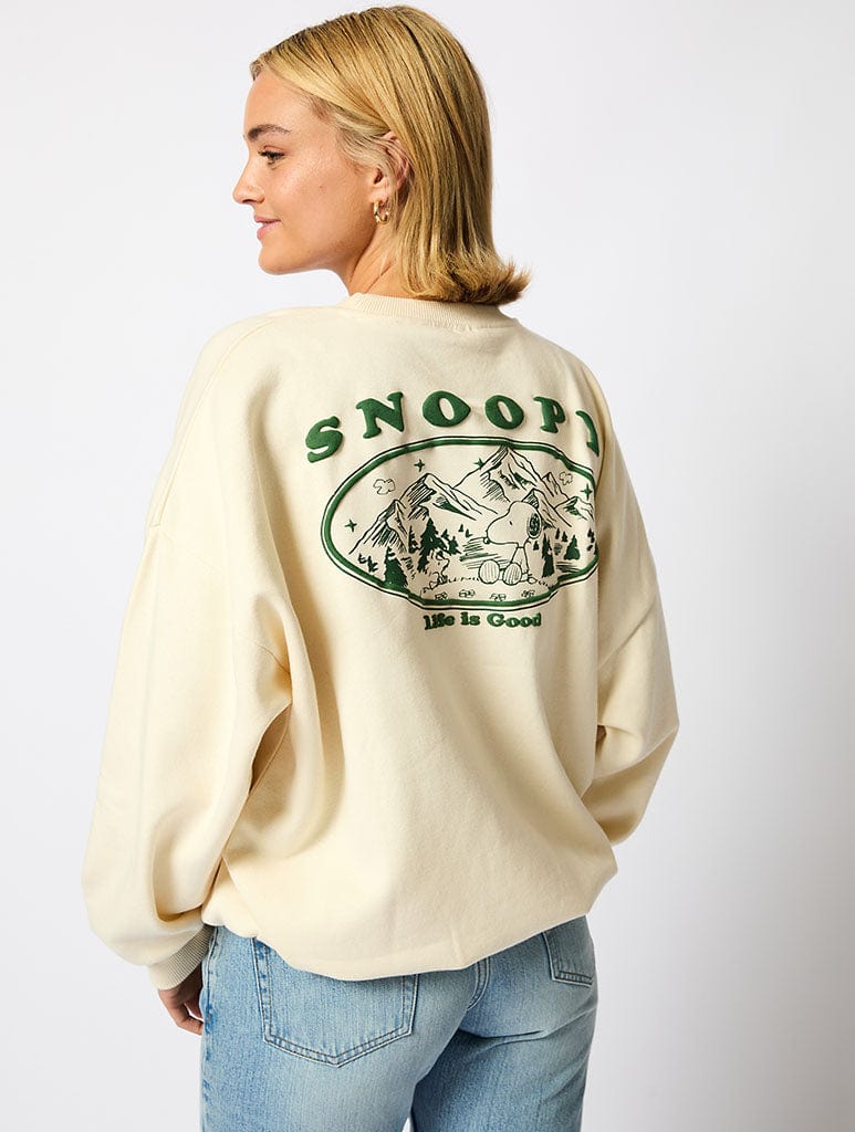 Peanuts x Skinnydip Snoopy Landscape Sweatshirt Hoodies & Sweatshirts Skinnydip London