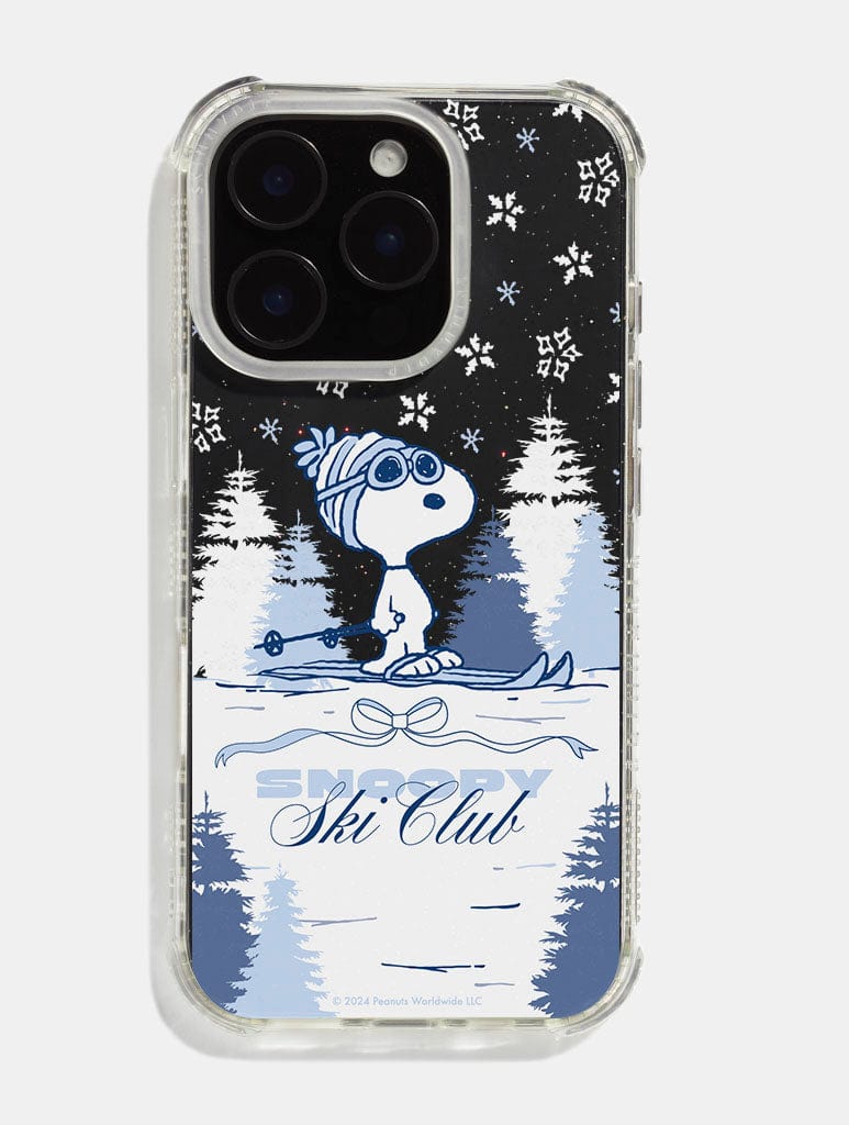 Peanuts x Skinnydip Snoopy Ski Club Shock iPhone Case Phone Cases Skinnydip London