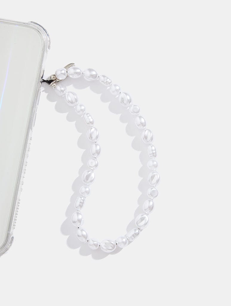 Pearl Beaded Phone Strap Phone Grips Skinnydip London