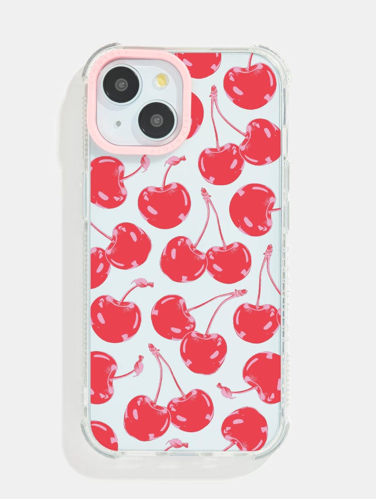 Photocopy Cherry Shock iPhone Case Phone Cases Skinnydip London