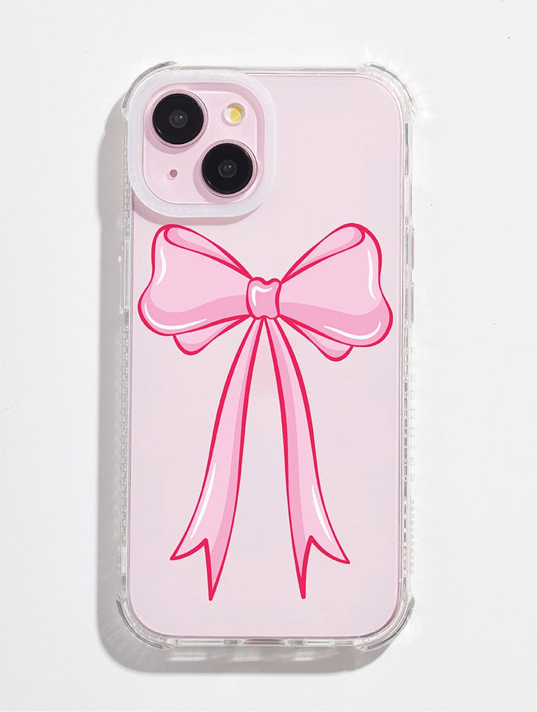 Pink Big Bow Shock iPhone Case Phone Cases Skinnydip London