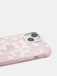 Pink Recycled Royal Daisy Shock iPhone Case Phone Cases Skinnydip London