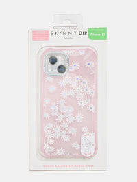 Pink Recycled Royal Daisy Shock iPhone Case Phone Cases Skinnydip London