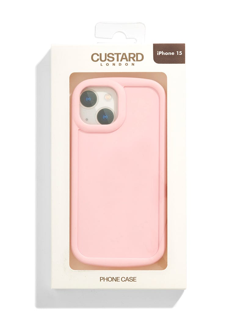 Pink Silicone iPhone Case Phone Cases Custard London