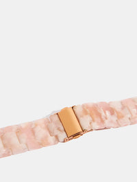 Pink Tort Apple Watch Strap Watch Straps Skinnydip London