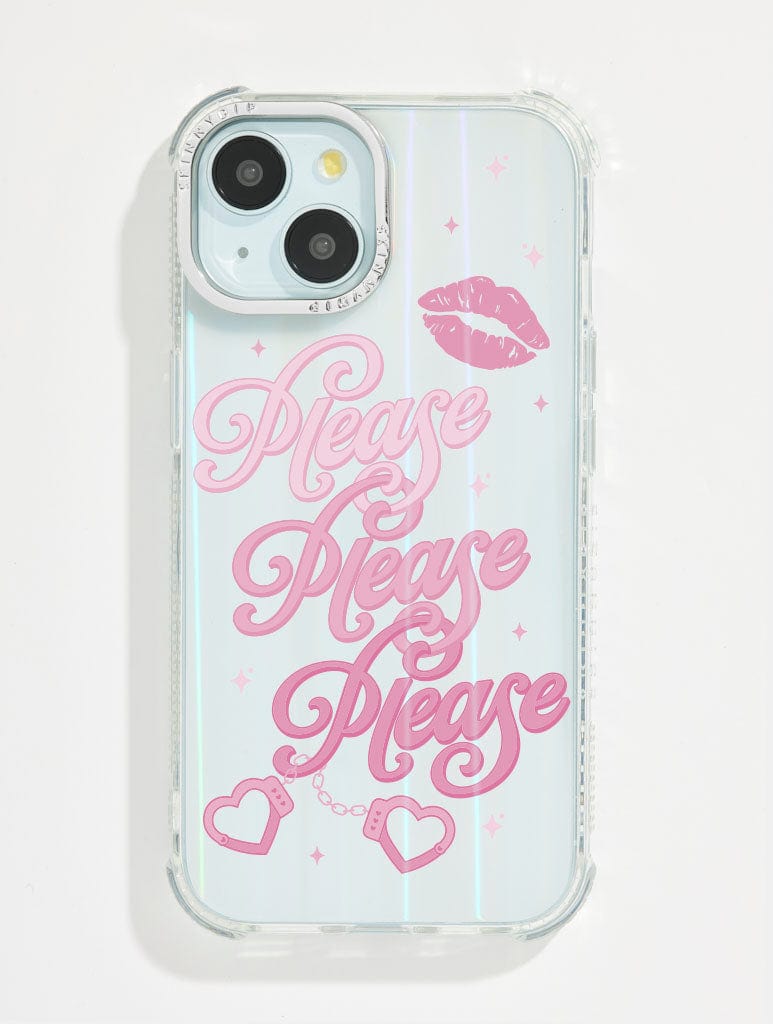 Please, Please, Please Shock iPhone Case Phone Cases Skinnydip London