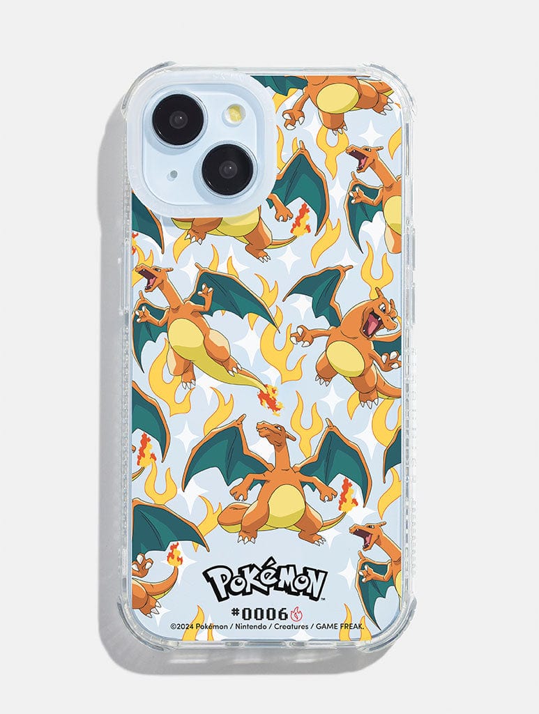 Pokémon #0006 Charizard Shock iPhone Case Phone Cases Skinnydip London