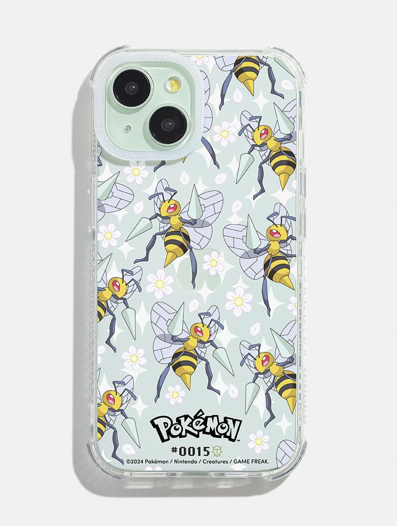 Pokemon #0015 Beedrill Shock iPhone Case Phone Cases Skinnydip London